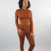 Curved Hem Top and Legging Set